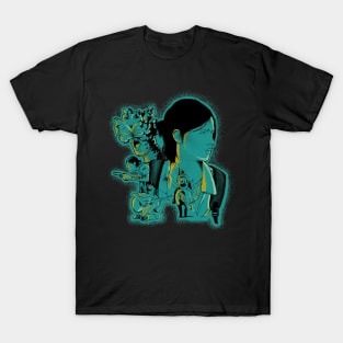 ELLIE green version gaming zombie adventure T-Shirt